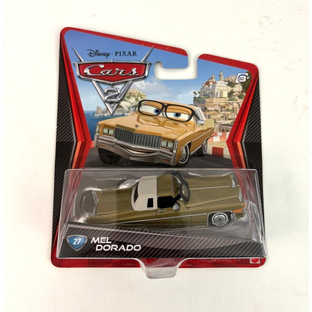 2012 Disney Pixar Cars 2 Mel Dorado #27 W6679 First Release Diecast Sealed